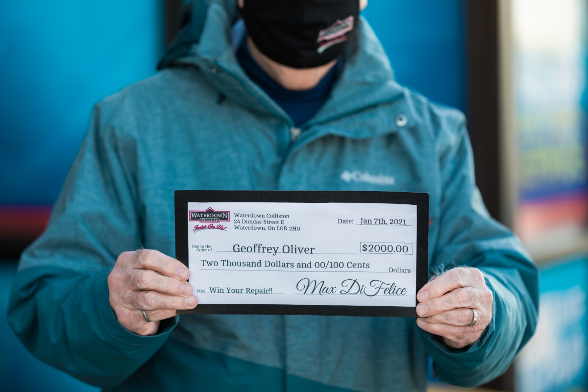 Winner Announced Win Your Repair Contest Waterdown Collision